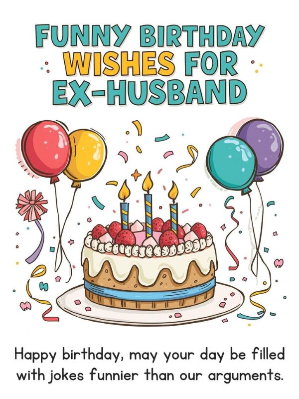 birthday wishes for ex-husband