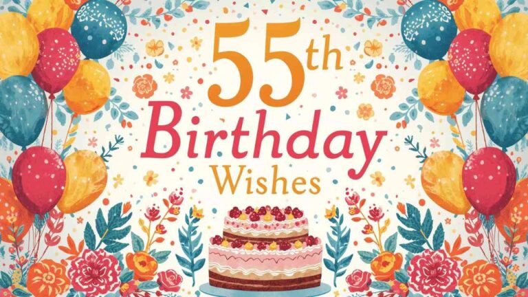 55th birthday wishes