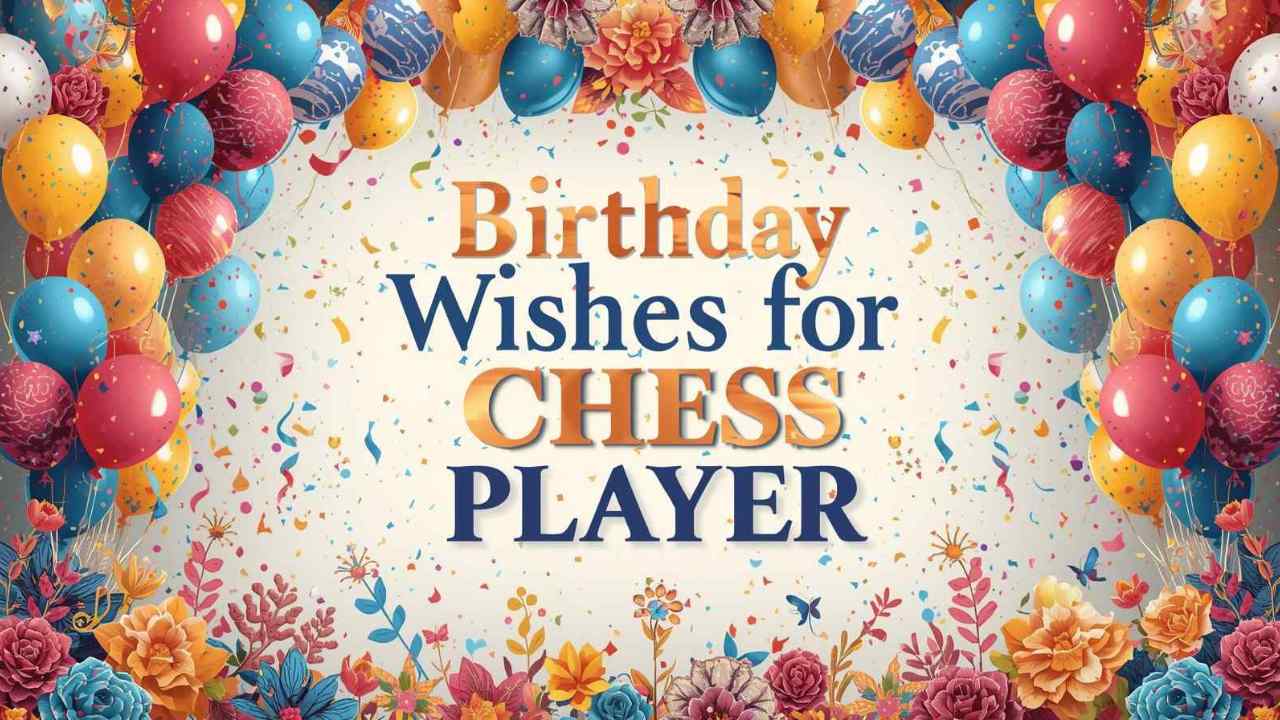 Birthday Wishes for Chess Player
