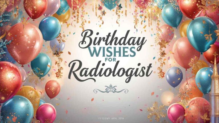 Birthday Wishes for Radiologist