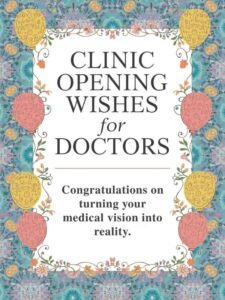 Clinic Opening Wishes for Doctors