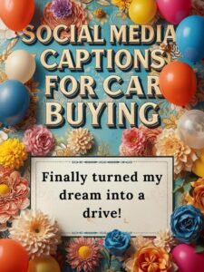 Social Media Captions for Car Buying
