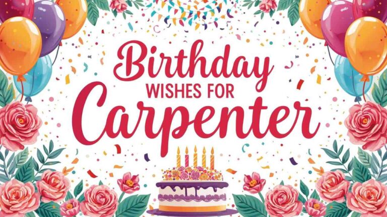 birthday wishes for carpenter