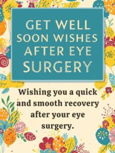 get well soon wishes after eye surgery
