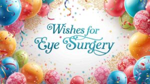 wishes for eye surgery