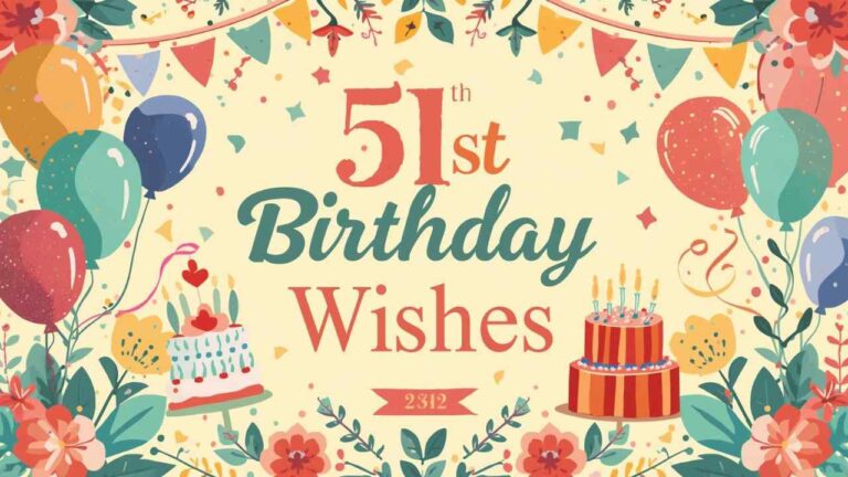 51st Birthday Wishes