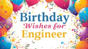 Birthday Wishes for Engineer