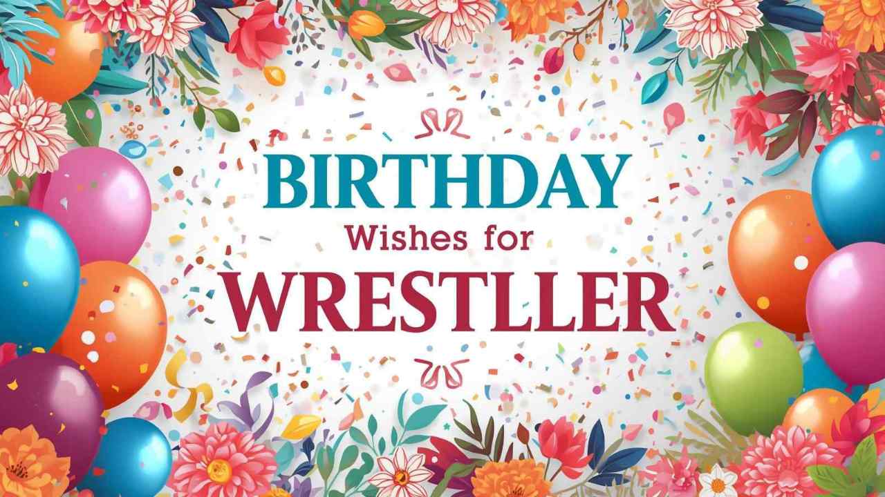 Birthday Wishes for Wrestler